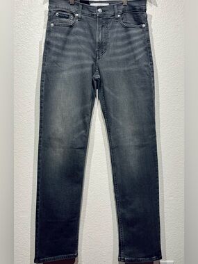 Calvin Klein Jeans Faded Gray Wash Straight Leg Jeans - Size 30x32 (Men’s)